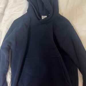 Blue Aritzia Cozy Sweatfleece Perfect Hoodie